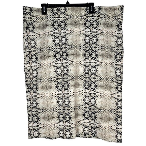 Eloquii Women's Column Snake Skin Knee Lgth Pencil Skirt Pull On Stretch Size 22 - Picture 2 of 12